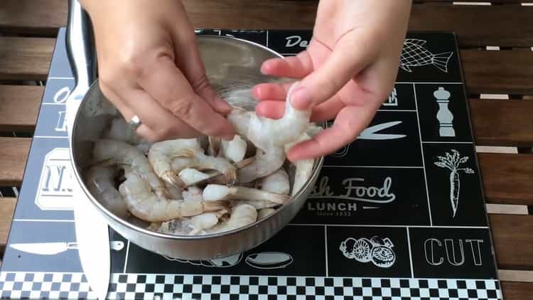 Krevečių fettuccine grietinėlės padaže - itališkos virtuvės paslaptys