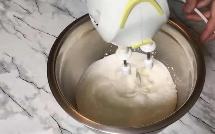 Vatkaa kerman valmistamiseksi jäätelöstä