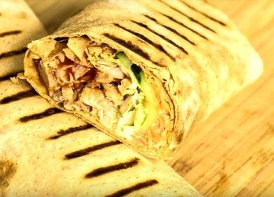 Ang pinaka-masarap at mabilis na shawarma recipe: hakbang-hakbang na mga larawan!