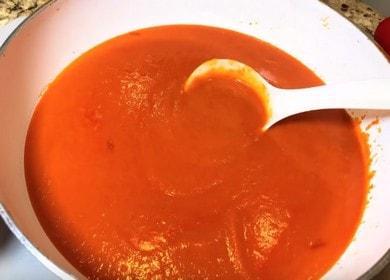 Prepariamo la salsa di grano saraceno perfetta secondo una ricetta passo-passo con una foto.