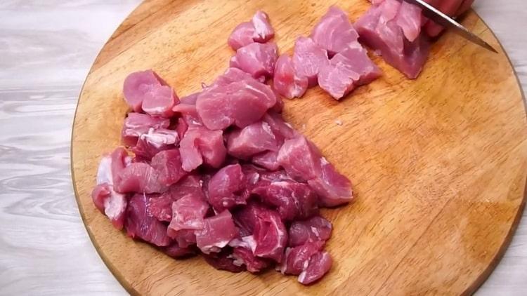 Wie man Buchweizen mit Fleisch kocht