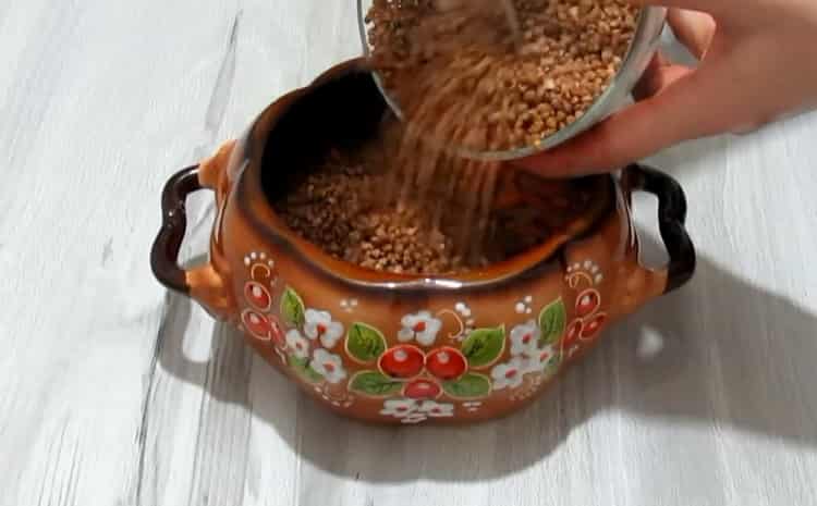 Maghanda ng mga cereal para sa pagluluto