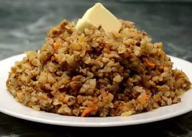 Delizioso grano saraceno con carne macinata - una ricetta per cucinare in una pentola a cottura lenta 🥣