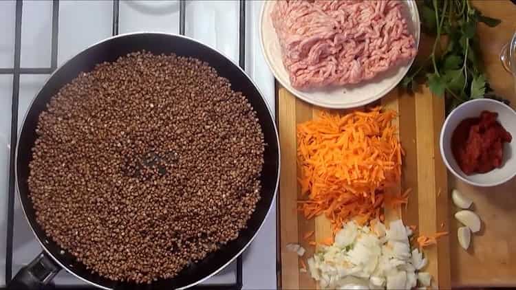Προετοιμάστε τα λαχανικά για το μαγείρεμα