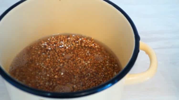 Come cuocere a vapore il grano saraceno - una ricetta passo dopo passo con le foto