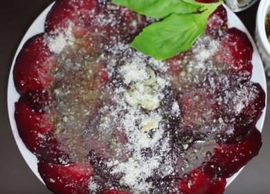 Beetroot carpaccio - orihinal na recipe 🥗