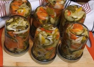Donskaya-salaatti talveksi - rapeita ja tuoksuvia vihanneksia ympäri vuoden 🥫