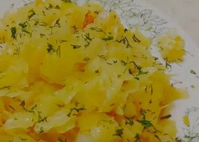 Masarap nilagang repolyo na may zucchini 🥣