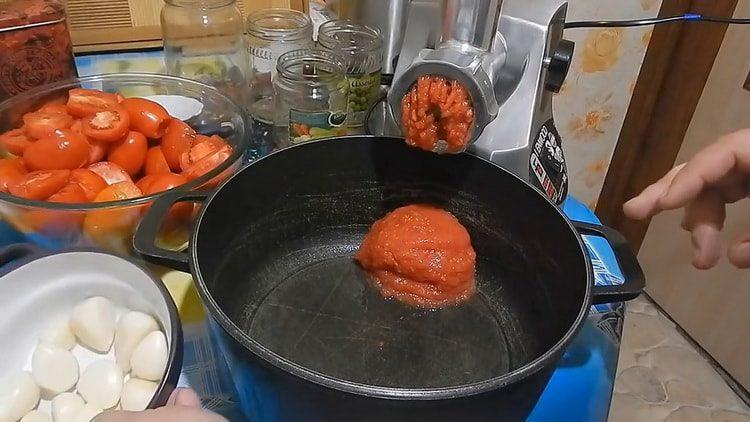 усучете доматите
