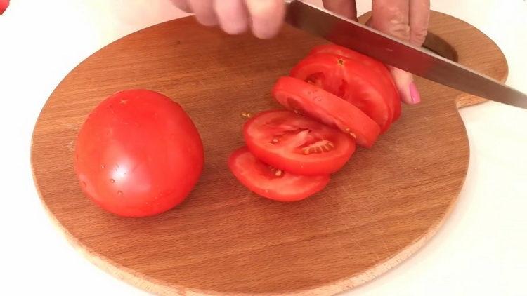Tomaten hacken