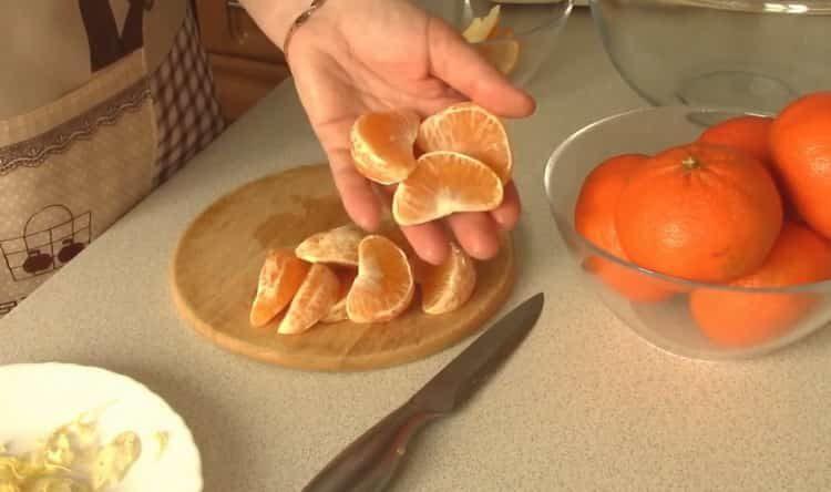 Mandarinka jam podle receptu krok za krokem s fotografií