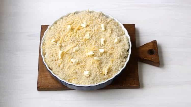 Αδειάστε τυρί για να μαγειρέψετε
