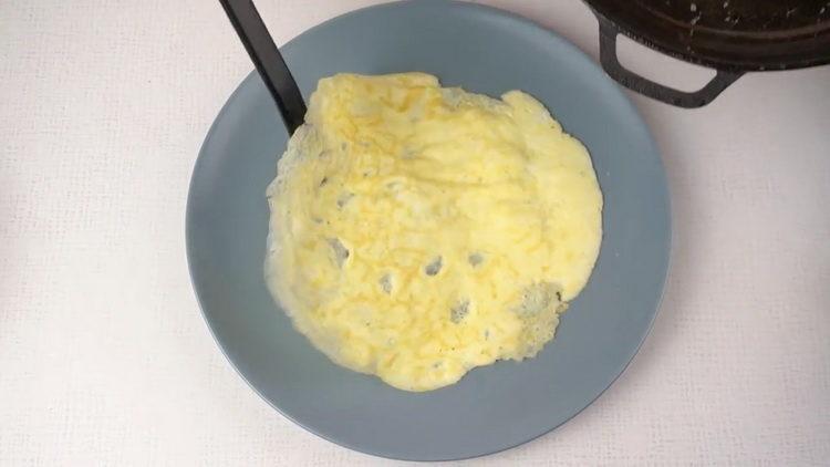 Paista munat keittää.