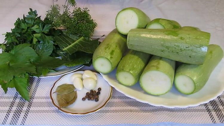 Zucchine per l'inverno passo dopo passo ricetta con foto