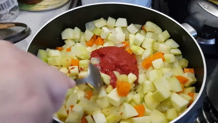 Jak připravit squashový kaviár s mrkví a majonézou