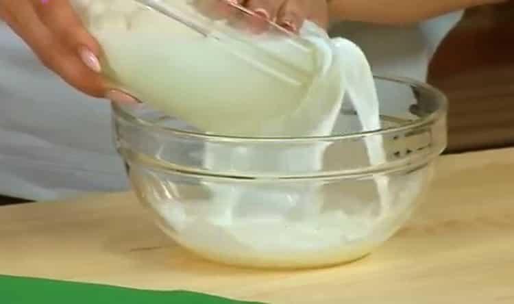 Káposzta elkészítéséhez készítsen tejet