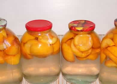 Köstliches und wohlriechendes Pfirsichkompott 🍑
