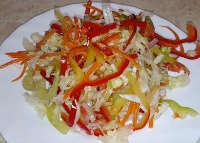 Autumn Salad - recipe ng taglamig nang walang isterilisasyon 🥫