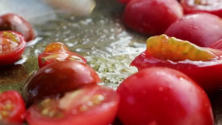 smažte rajčata