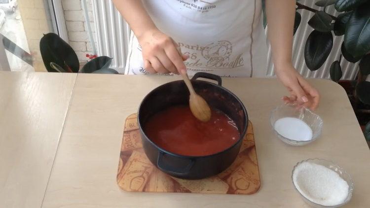 лесни за приготвяне на домати в собствен сок