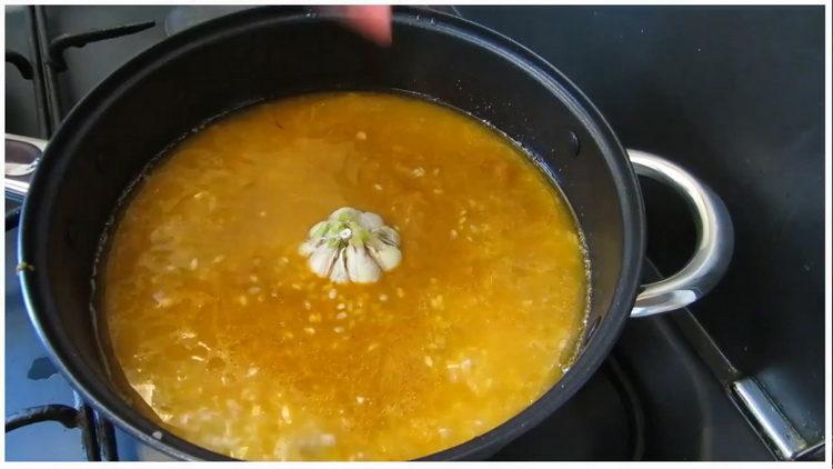 preparare l'aglio