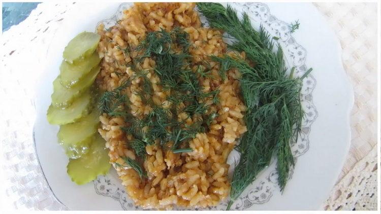 Kürbiskaviar mit Reis Schritt für Schritt Rezept mit Foto
