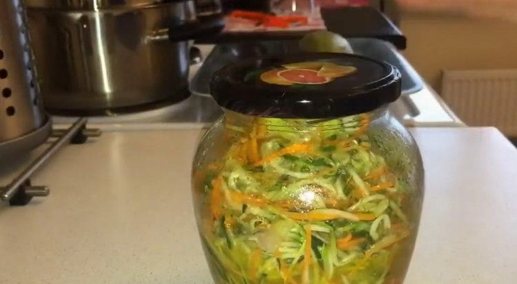 insalata di zucchine pronta