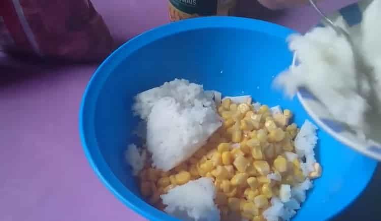 Metti il ​​riso per cucinare