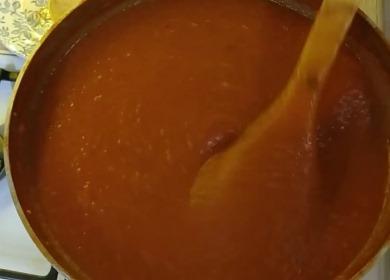 Das Rezept für die Zubereitung von Krasnodar-Sauce zu Hause🍅