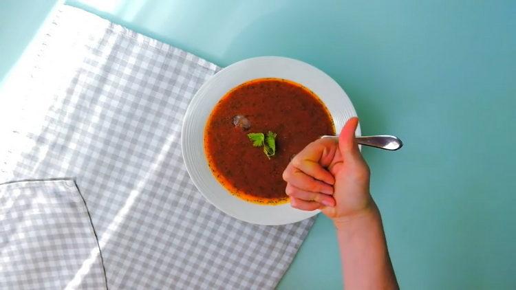 ricetta zuppa di gazpacho