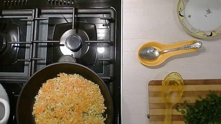 Smažte mrkev na vaření