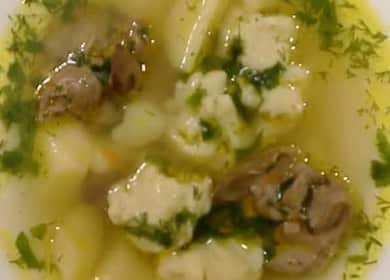 Супа от кнедли и пилешки дробчета - вкусна и домашна 🥣
