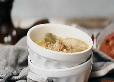 Ricetta zuppa di grano saraceno e spezzatino fatta in casa 🥣