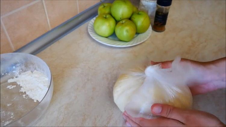 Jemné tvarohové těsto na jablečný koláč