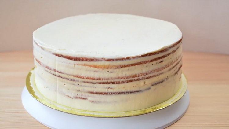 Cake Dairy batang babae hakbang-hakbang na recipe na may larawan