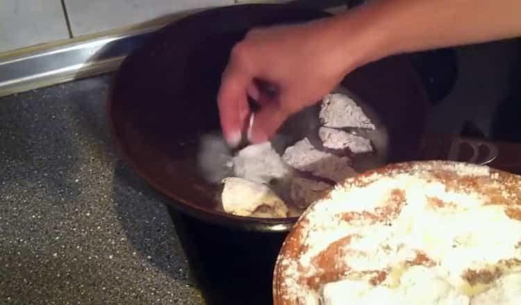 تحضير بريدينج لطهي الطعام