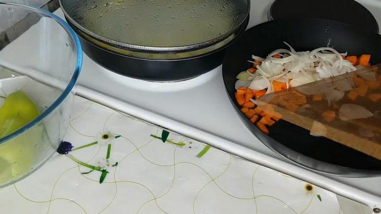 friggere le verdure