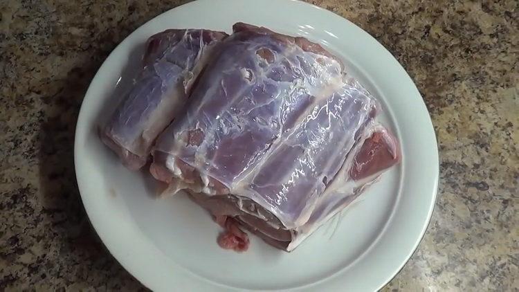 Jak vařit hovězí maso na želé: jednoduchý recept