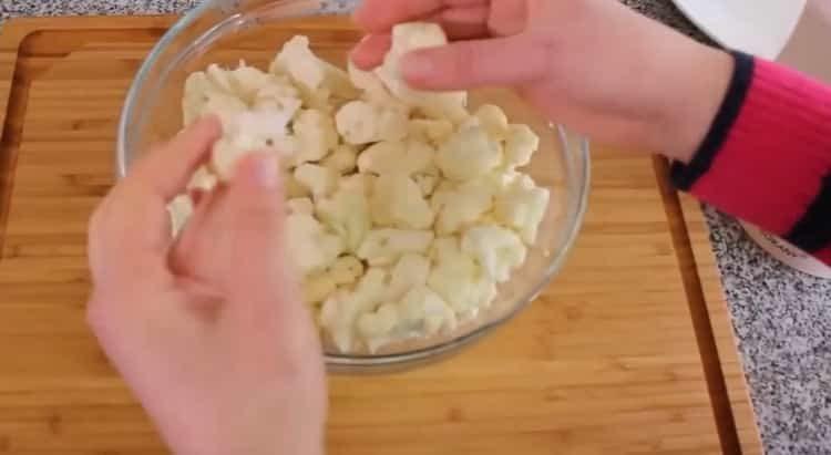 Wie man Blumenkohl im Ofen kocht