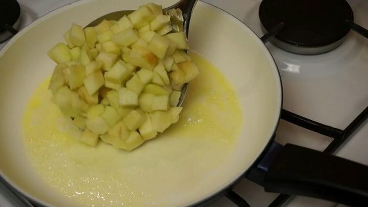 Fruzsoljon almát rétes készítéséhez