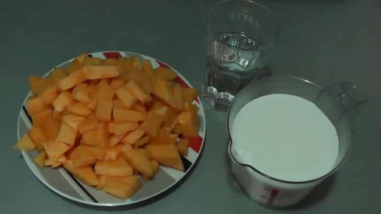 Melonenmarmelade kochen