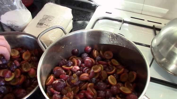 Cooking Plum Jam