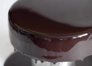 čokoládová poleva na dort