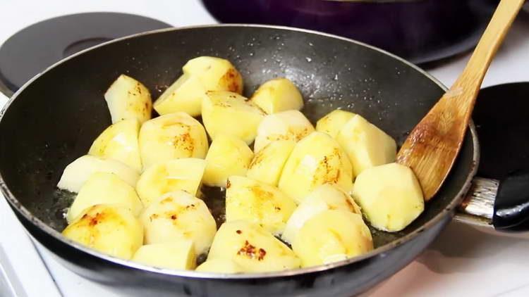 magprito ng patatas