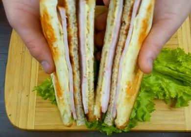 3 τρόποι για να κάνετε Delicious  σάντουιτς - απλές συνταγές