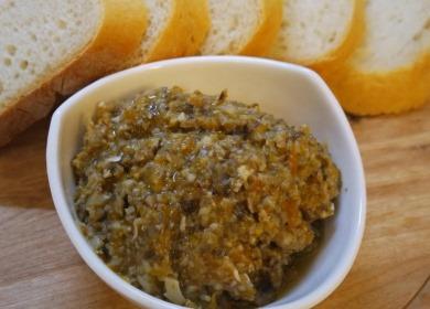 Pilzkaviar ist eine einfache und sehr schmackhafte Vorspeise🍄