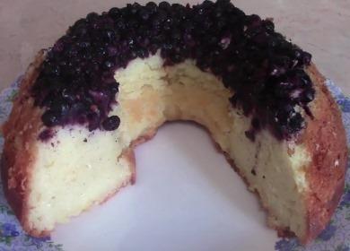 Tvarohový dort s bobulové bobule recept
