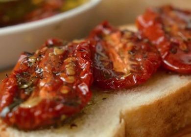 Как да готвя сушени на домати домати - най-лесният начин🍅