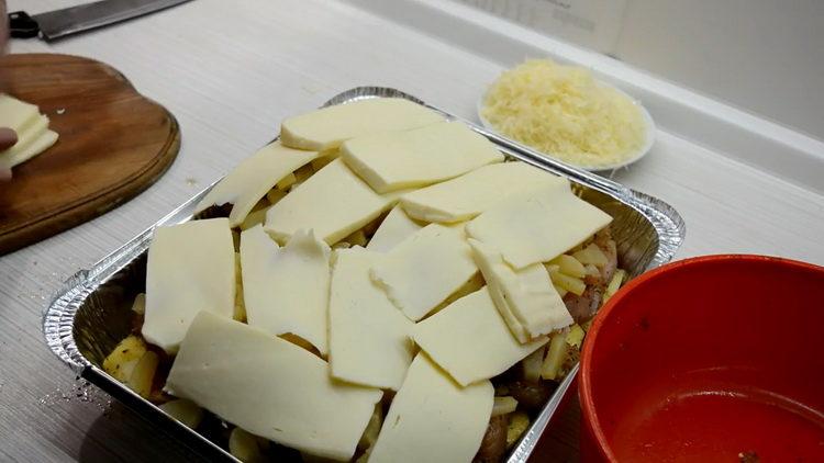 rozložit sýr