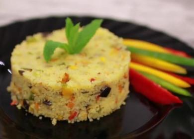 Herkullinen couscous vegetables kasviksilla